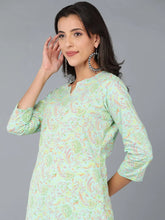 Women Cotton Ethnic Printed Kurta